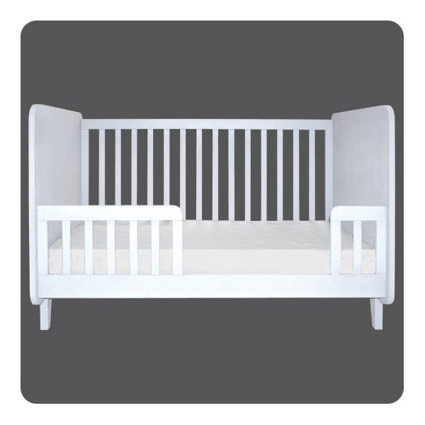 Laurette Deco ★ Barrière Lit Accroche-Coeur 70x140 ★ vert de gris