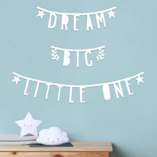 Little  lovely company ★ DIY Letterbanner ★wit