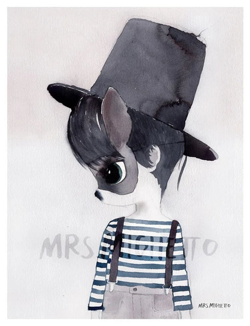 Mrs Mighetto ★  Poster Mr Jack ★ 50x70 cm