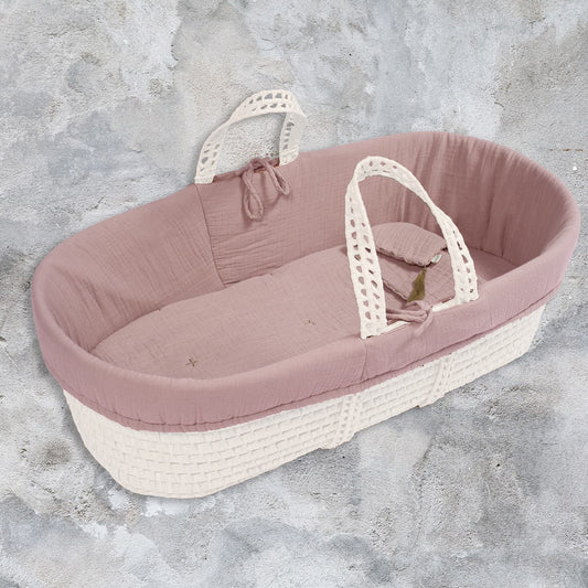 Numero 74 ★ Moses baby basket ★  Dusty pink