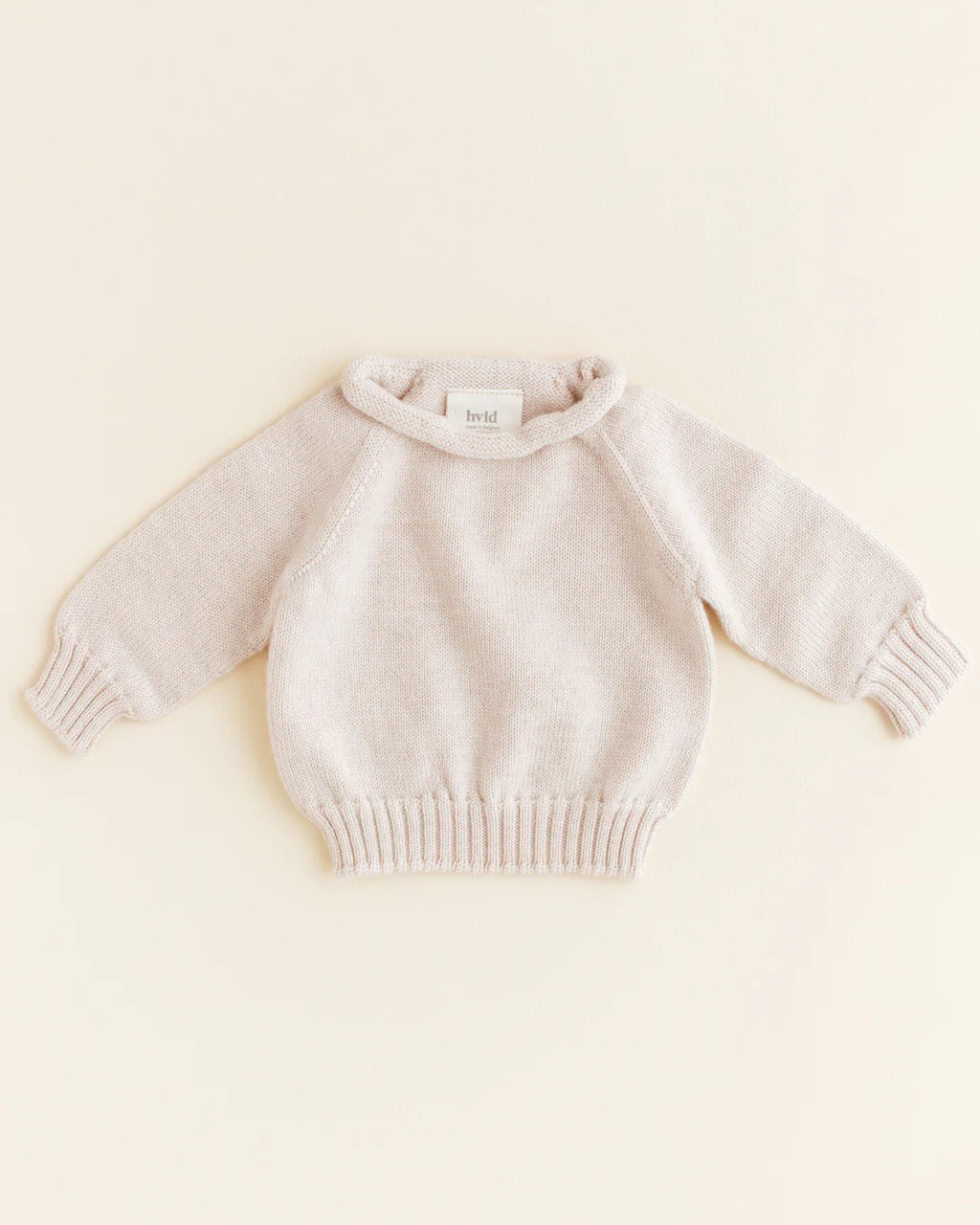 HVID ★ Sweater Georgette  ★ 6-9 mnd  ★ Cream / Sand