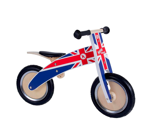 Union jack kurve balans fiets