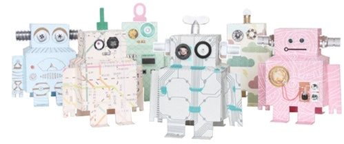 Studio Ditte ★ DIY papieren robot